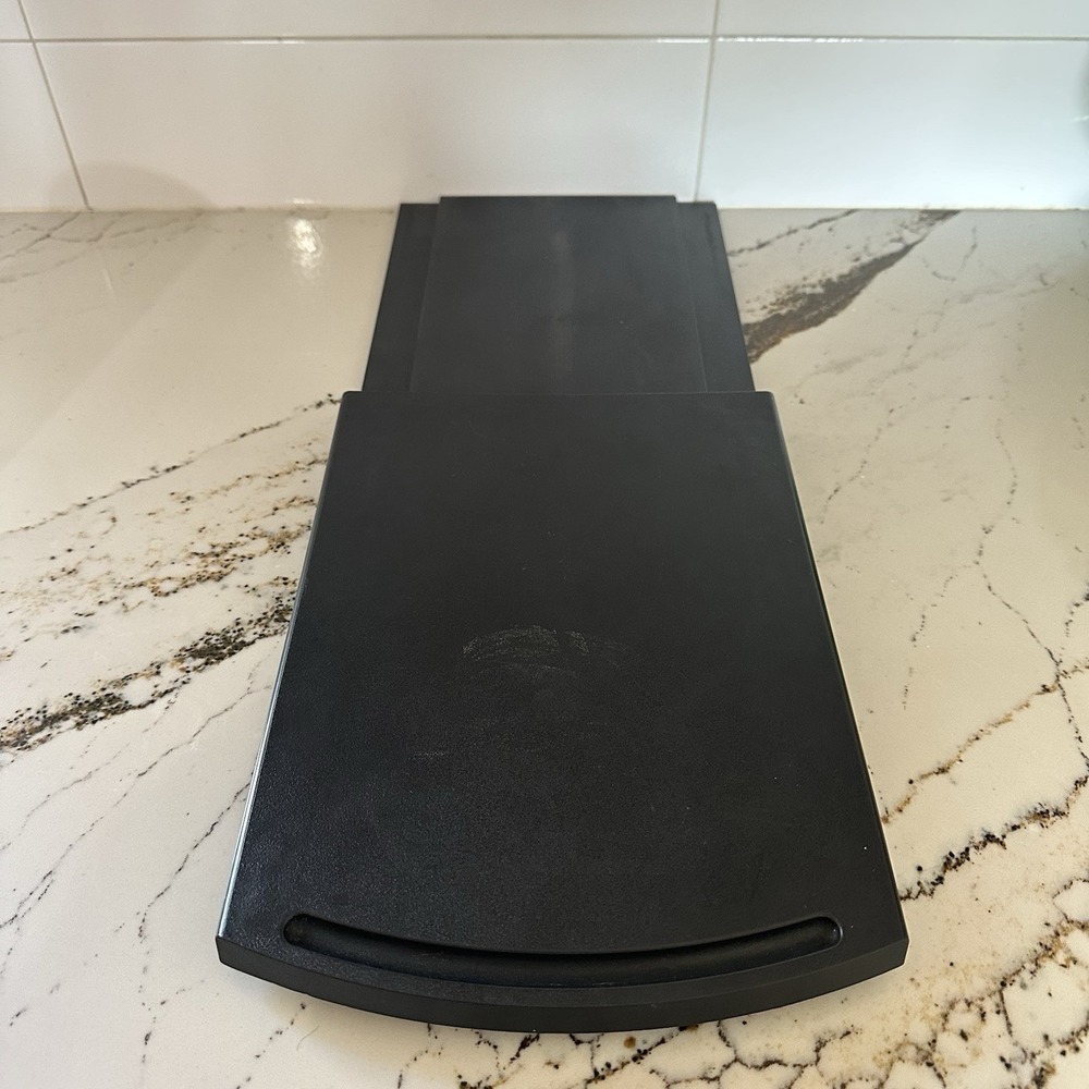 Kitchen Sliding Shelf Countertop Pull-Out Easy Gliding,‎ Black For Coffee Maker